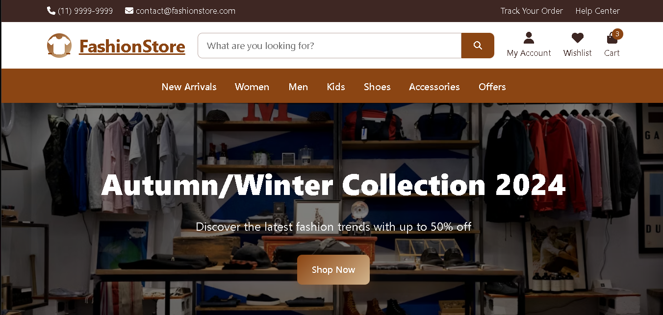 Fashion Store E-commerce